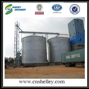 熱銷型3000噸裝配式熱鍍鋅小麥平底倉(cāng)